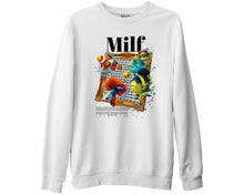 Adult Fishing Joke Sweatshirt MILF Humour Jumper Funny Fishermen Gifts