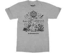 20-Sided Dice T-shirt Funny Roleplaying Gamer Tee Meme Top for RPG Fan