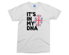 IT'S IN MY DNA T-shirt British Flag Tee Union Jack Top UK Ethnicity Shirt Unisex