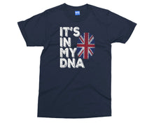 IT'S IN MY DNA T-shirt British Flag Tee Union Jack Top UK Ethnicity Shirt Unisex