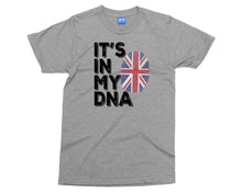 IT'S IN MY DNA T-shirt British Flag Tee Union Jack Top UK Ethnicity Shirt Unisex