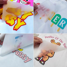 DTF Gang Sheets Custom Heat Transfers Ready to Press - Wholesale Personalised Heat Press Iron on T-shirts - Garments Heat Patch Logo Designs