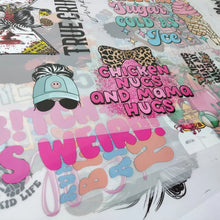 Custom DTF Heat Transfers - Ready To Press Heat Transfer - DIY Heat Stickers - Ready to Apply Your Personalised Design Print - Iron on Vinyl Name Logo