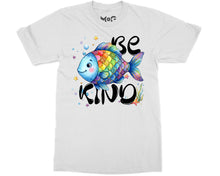 Be Kind Rainbow Fish T-shirt Teacher Student Tee Inspirational Gifts