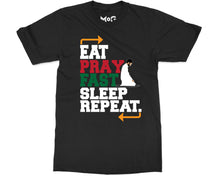 Ramadan Fasting Month T-shirt Eat Pray Fast Sleep Repeat Muslim Gifts