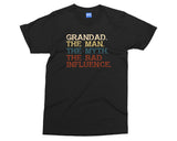 Grandpa Joke T-shirt Father's Day Gifts Grandpa Shirt Funny Grandfather Birthday Tee