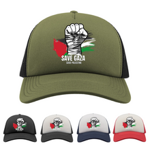 Save Gaza Save Palestine Trucker Cap Peaceful Protest Gift Hat For Supporters