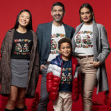 Mickey Minnie Christmas T-shirt Disney Happy Holiday Matching Gift Tee