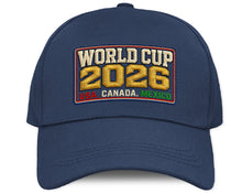 Football Cup 2026 Baseball Cap USA Canada Mexico World Soccer Fan Hat