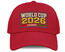 Football Cup 2026 Baseball Cap USA Canada Mexico World Soccer Fan Hat