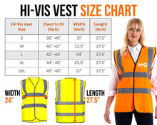 Custom Logo Hi-vis Vest Reflective High Visibility Safety Jacket