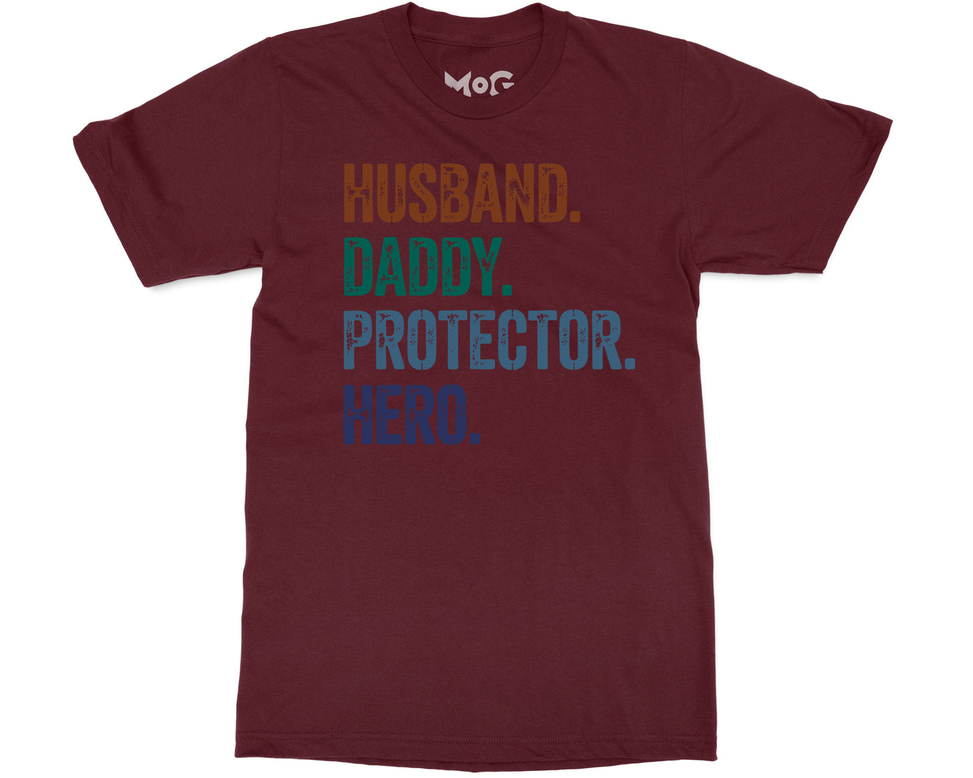 Funny Dad Quote T-shirt Husband Daddy Protector Hero Tee Father’s Day Gifts