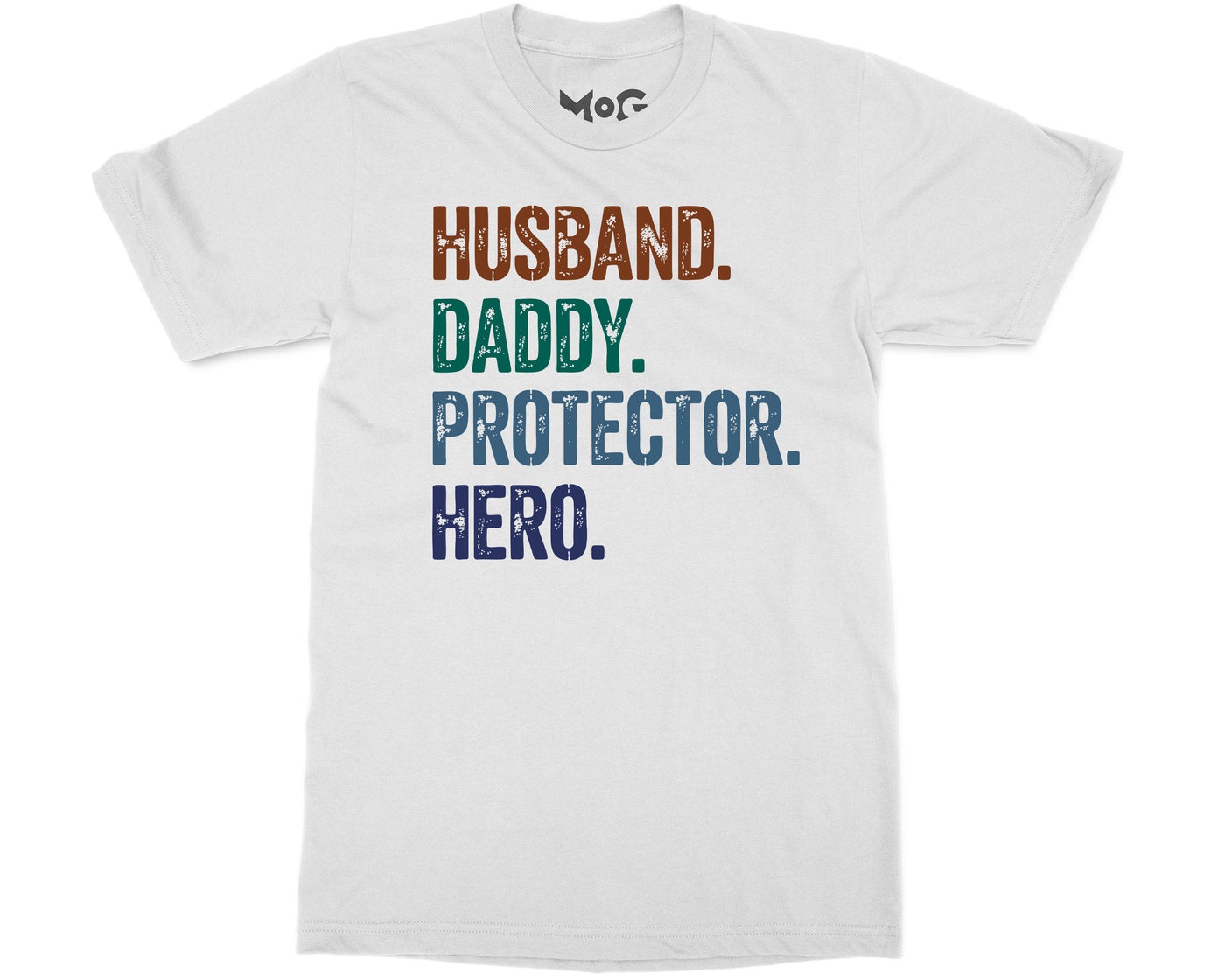 Funny Dad Quote T-shirt Husband Daddy Protector Hero Tee Father’s Day Gifts