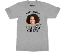 Custom Face 30th Birthday Group T-shirt Personalised Photo Party Top