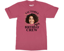 Custom Face 30th Birthday Group T-shirt Personalised Photo Party Top