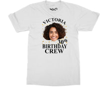 Custom Face 30th Birthday Group T-shirt Personalised Photo Party Top