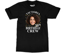 Custom Face 30th Birthday Group T-shirt Personalised Photo Party Top
