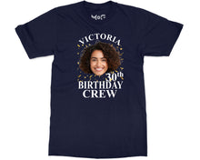 Custom Face 30th Birthday Group T-shirt Personalised Photo Party Top