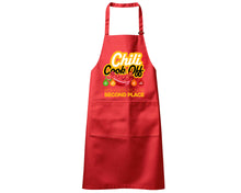 Custom Chilli Cook Off Second Place Chef Apron Funny Kitchen Mom Gifts
