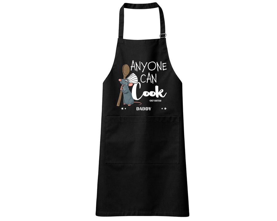 Personalised Ratatouille Cooking Apron Custom Text Kitchen Essential
