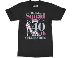Customised 30th Birthday T-shirt Fabulous 30 Bday Queen Tee Party Gifts for Her
