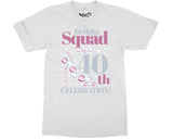 Customised 30th Birthday T-shirt Fabulous 30 Bday Queen Tee Party Gifts for Her