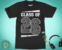 Personalised Class of 2026 Leavers T-shirt Custom Graduation Party Tee