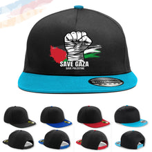 Save Gaza Save Palestine Snapback Hat Palestinian Lives Matter Supporter Cap