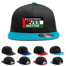 Palestinian Lives Matter Snapback Hat Save Gaza Strip Flag Cap Activists Gifts