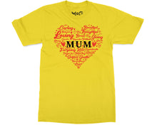 Mum Heart T-shirt Inspirational Mom Life Shirt Mother's Day Gift Tee