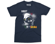 Ghost Dream Halloween Skull T-Shirt, BOO Spirit Scary Halloween Spooky Dark Skull Tee, Satanic Evil Scary Horror Dream Death Unisex Shirt