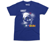 Ghost Dream Halloween Skull T-Shirt, BOO Spirit Scary Halloween Spooky Dark Skull Tee, Satanic Evil Scary Horror Dream Death Unisex Shirt