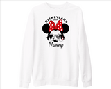 Custom Disneyland Sweatshirt Personalised Name Mickey Minnie Mouse Disney Paris Holiday Matching Jumpers