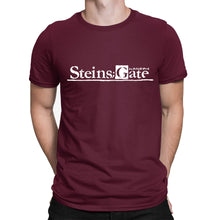 Steins Gate Logo T-shirt Time Travel Anime Lover Tee Manga Reader Gift
