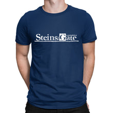 Steins Gate Logo T-shirt Time Travel Anime Lover Tee Manga Reader Gift