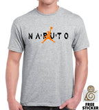 Funny Naruto Air Parody T-shirt Anime Manga Basketball Spoof Mashup