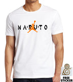 Funny Naruto Air Parody T-shirt Anime Manga Basketball Spoof Mashup