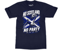 No Scotland No Party T-shirt Funny Scottish World Football Cup Fan Tee