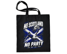 Funny No Scotland No Party Tote Scottish World Football Cup Canvas Bag