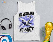 Funny Scottish Vest World Football Cup Top No Scotland No Party Tank