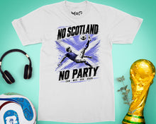 No Scotland No Party T-shirt Funny Scottish World Football Cup Fan Tee