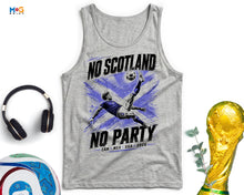 Funny Scottish Vest World Football Cup Top No Scotland No Party Tank