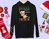 Funny Italian Gangster Hoodie The Sopranos Paulie Watch It Santa Ugly Xmas Hoody