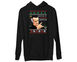 Funny Italian Gangster Hoodie The Sopranos Paulie Watch It Santa Ugly Xmas Hoody