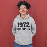 1972 Olympics Hoodie, Miss Trunchbull Costume Retro Classic Movie Inspired, World Book Day, Funny Fancy Dress Jumper, Unisex All Sizes Hoody