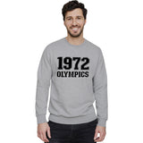 1972 Olympics Miss Trunchbull Boy/Girls School Sweatshirt Kids 1972 Olympics Fancy Dress Costume Gift Childrens 1972 Olympics World Book Day