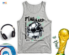 Play Hard Football World Cup Vest Canada USA Mexico Streetwear Tank