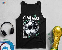 Play Hard Football World Cup Vest Canada USA Mexico Streetwear Tank