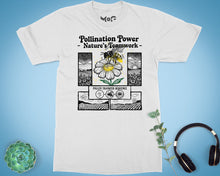 Pollinator Bee Wildflower Garden T-shirt Botanical Nature Lovers Tee