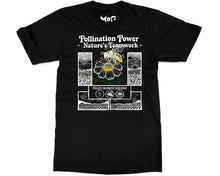 Pollinator Bee Wildflower Garden T-shirt Botanical Nature Lovers Tee